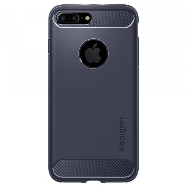 Funda Antigolpes Para iPhone 7 Plus/8 Plus, Spigen Rugged Armor