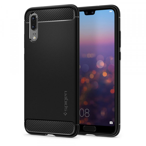 Funda Antigolpes Para Huawei P20, Spigen Rugged Armor