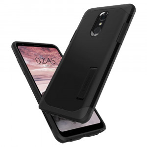 Funda Antigolpes Para LG Q Stylo Plus, Spigen Slim Armor