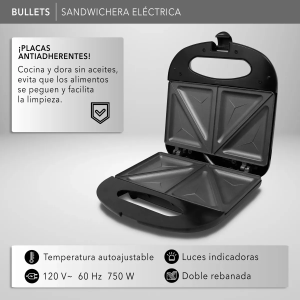 Sandwichera Eléctrica RC-SW1